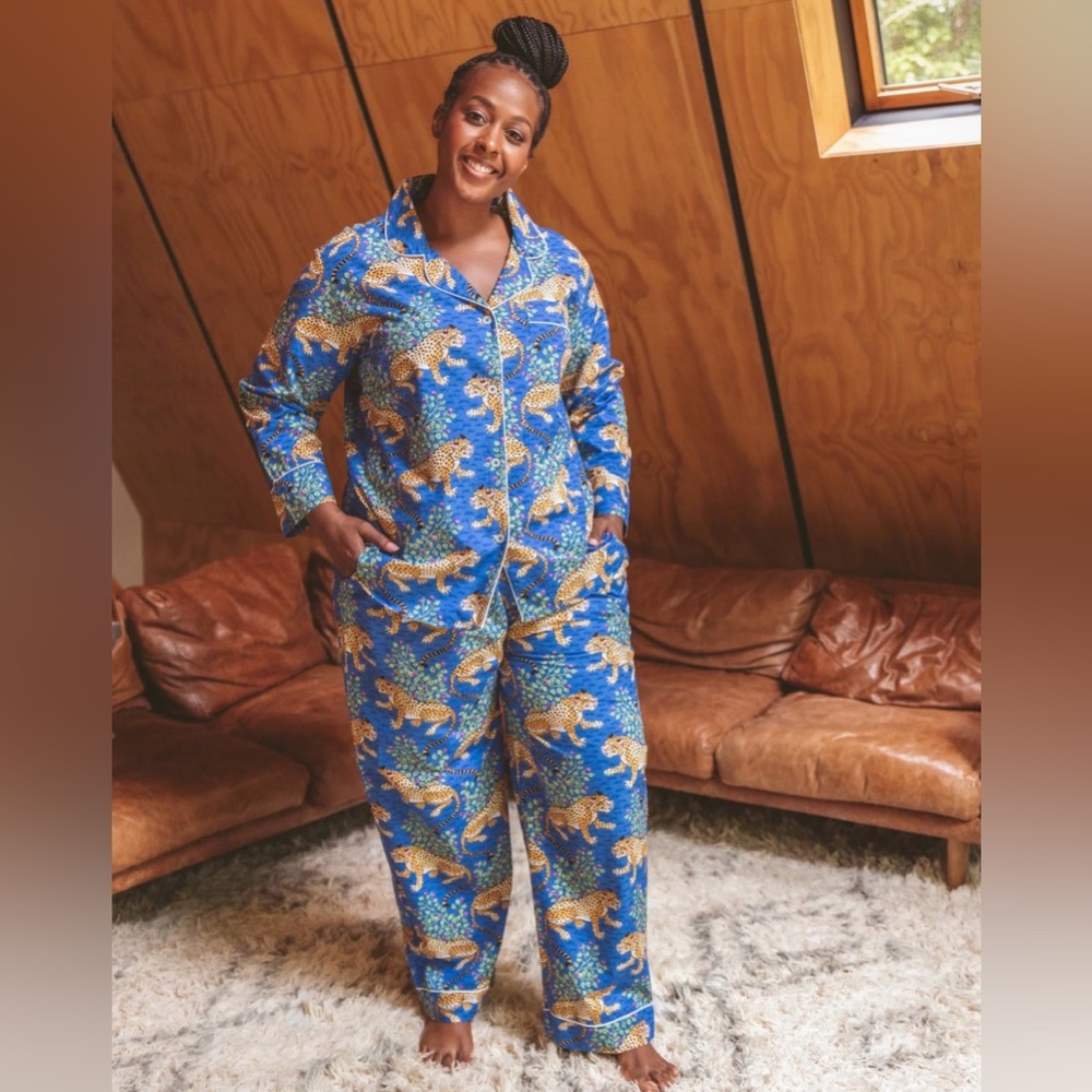 Printfresh Bagheera Long Sleep Set - Sapphire Size Large - Picture 2 of 14